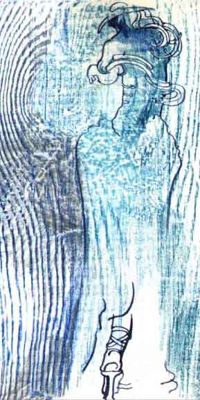 Crayon et encre de chine, 1980chanson / Olivier Sillig