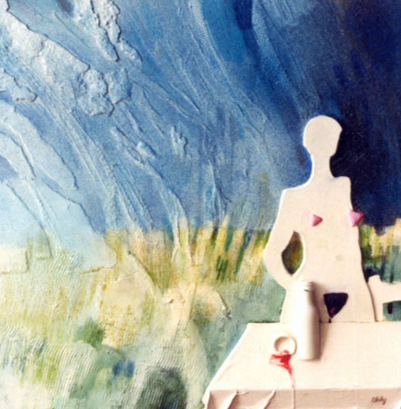 1984_art_nu au vin rouge relief_ssel