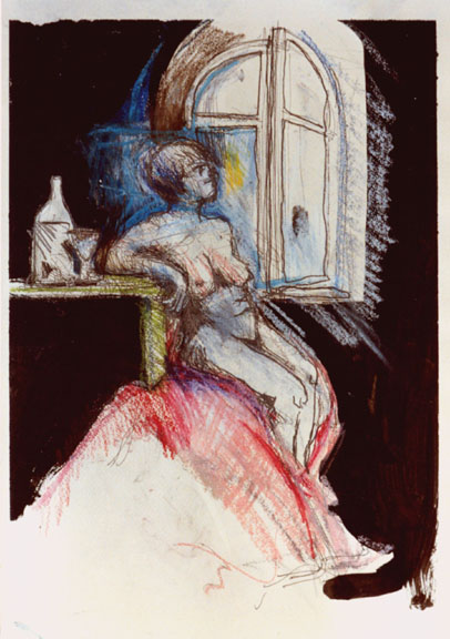 1988_art_nu à la fenêtre_ssel
