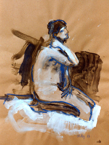1988_art_nu agenouillé