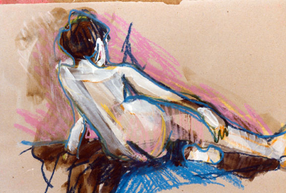 1989_art_femme nue au chignon_sel